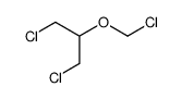 1,3-二氯-2-丙基氯甲基醚 结构式