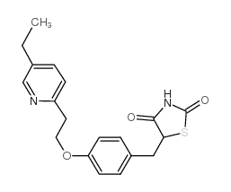 匹格列酮 结构式