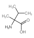 2-氨基-2,3-二甲基丁酸 结构式
