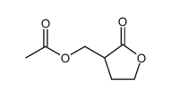 3-(乙酰氧基甲基)二氢-2(3H)-呋喃酮 结构式