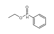 Phosphinic acid, phenyl-, ethyl ester, (R)- (9CI) 结构式