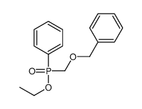 Phosphinic acid, phenyl[(phenylmethoxy)methyl]-, ethyl ester 结构式