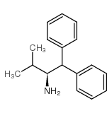 (S)-(-)-2-氨基-3-甲基-1,1-二苯基丁烷 结构式