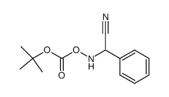 Carbonic acid, (cyanophenylmethyl)azanyl 1,1-dimethylethyl ester 结构式