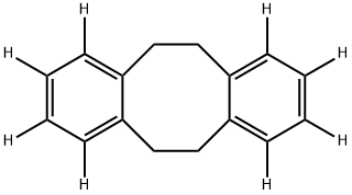 5,6,11,12-四氢二苯并[a,e]环辛烯-1,2,3,4,7,8,9,10-d8 结构式