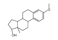 3-O-甲基17α-雌二醇 结构式
