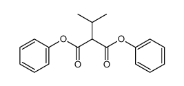 2-(1-甲基乙基)丙二酸-1,3-二苯酯 结构式