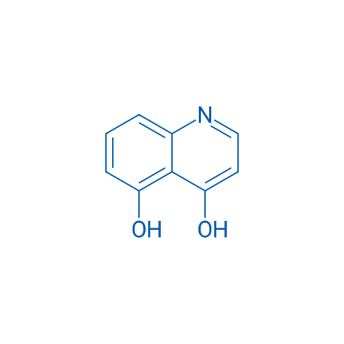 喹啉-4,5-二醇 结构式