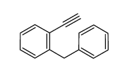 1-乙炔基-2-苄基苯 结构式