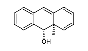 顺-8a-甲基-8a,9-二氢-9-蒽酚 结构式