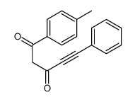 4-Pentyne-1,3-dione, 1-(4-methylphenyl)-5-phenyl- 结构式