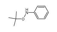 N-叔丁氧基苯胺 结构式