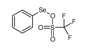 benzeneselenyl trifalate 结构式