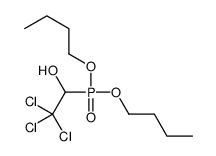 1-羟基-2,2,2-三氯乙基膦酸二丁酯 结构式