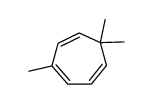 3,7,7-三甲基-1,3,5-环庚三烯 结构式