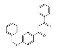 1-(4-苄氧基苯基)-3-苯基-1,3-丙二酮 结构式