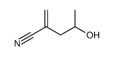 4-羟基-2-亚甲基戊腈 结构式