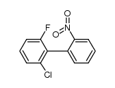 2-氯-6-氟-2'-硝基-1,1'-联苯 结构式