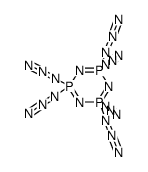 2λ5,4λ5,6λ5-1,3,5,2,4,6-Triazatriphosphorine, 2,2,4,4,6,6-hexaazido- 结构式