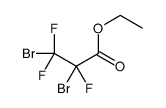 2,3-二溴-2,3,3-三氟丙酸乙酯 结构式