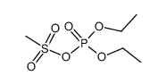 Methanesulfonic acid, anhydride with diethyl hydrogen phosphate (9CI) 结构式