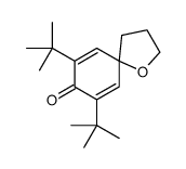 7,9-二叔丁基-1-氧杂螺[4.5]癸-6,9-二烯-8-酮 结构式