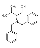 N,N-二苄基-L-缬氨醇 结构式