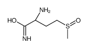 Butanamide, 2-amino-4-(methylsulfinyl)-, (S)- (9CI) 结构式
