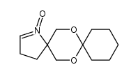 7,14-Dioxa-1-azadispiro[4.2.5.2]pentadec-1-ene, 1-oxide 结构式