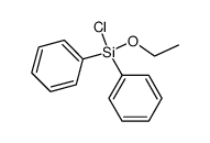 Benzene, 1,1'-(chloroethoxysilylene)bis- 结构式