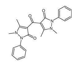 4,4'-羰基二安替比林 结构式