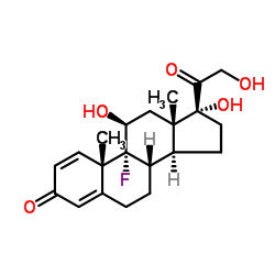 异氟泼尼松 结构式