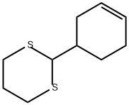 2-(3-环己烯-1-基)-1,3-二噻烷 结构式