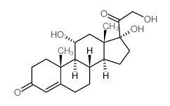 11-表氢化可的松 结构式