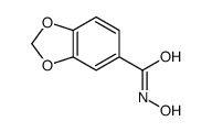1,3-Benzodioxole-5-carboxamide, N-hydroxy- 结构式
