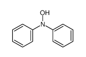 N-羟基-N-苯基苯胺 结构式