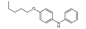 4-戊氧基-N-苯基苯胺 结构式