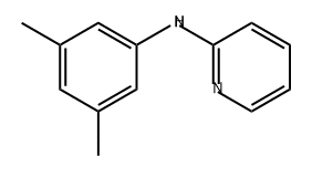 N-(3,5-二甲基苯基)-2-吡啶胺 结构式