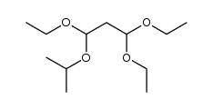 Propane, 1,1,3-triethoxy-3-(1-methylethoxy)- 结构式