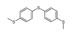 Benzene, 1,1'-thiobis[4-(methylthio)- 结构式