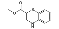 3,4-二氢-2H-1,4-苯并噻嗪-2-羧酸甲酯 结构式