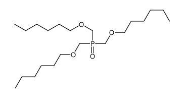 Phosphine oxide, tris[(hexyloxy)methyl]- 结构式