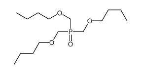 Phosphine oxide, tris(butoxymethyl)- 结构式
