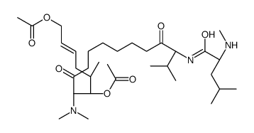 乙酰氧基环孢菌素A醋酸盐 结构式