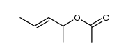 3-Penten-2-ol, 2-acetate, (3Z)- 结构式