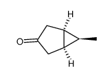 6-甲基双环[3.1.0]己-3-酮,(1α,5α,6β)- 结构式
