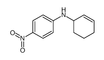 N-2-环己烯-1-基-4-硝基苯胺 结构式