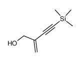3-Butyn-1-ol, 2-methylene-4-(trimethylsilyl)- 结构式