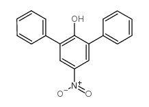 4-硝基-2,6-二苯基苯酚 结构式