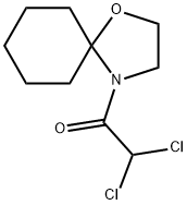 4-二氯乙酰基-1-氧-4-氮螺[4,5]癸烷 结构式